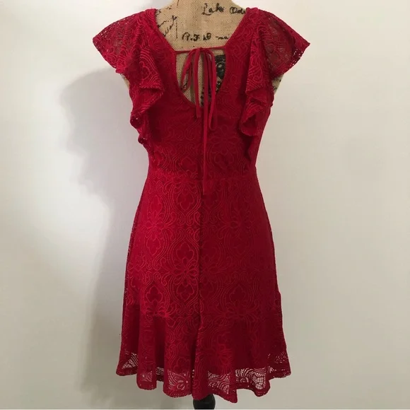 NWT! Speechless Red Dress Size Small - Picture 3 of 12